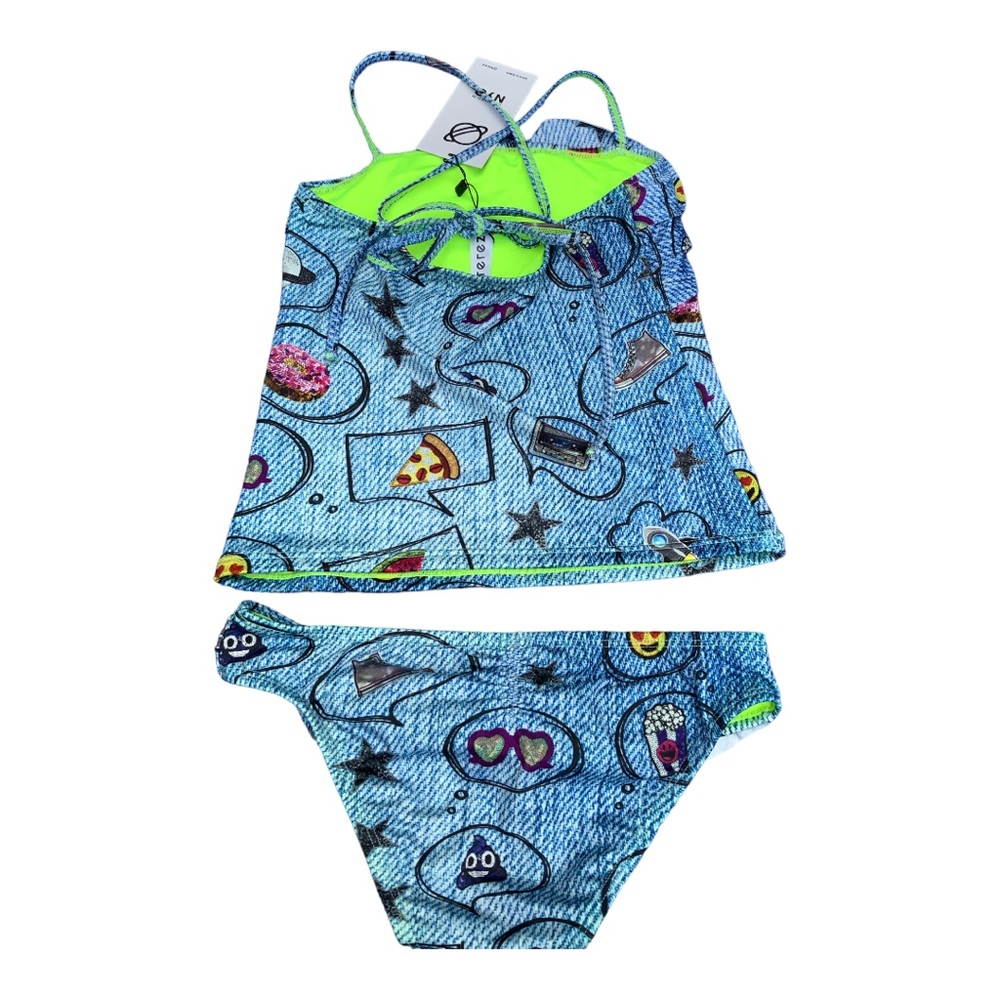 New With Tags Terez Girls lTankini Swimsuit - Picture 10 of 15